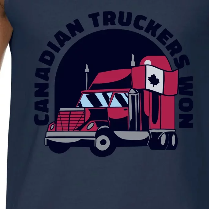 Canadian Truckers Won Freedom Convoy Comfort Colors® Tank Top