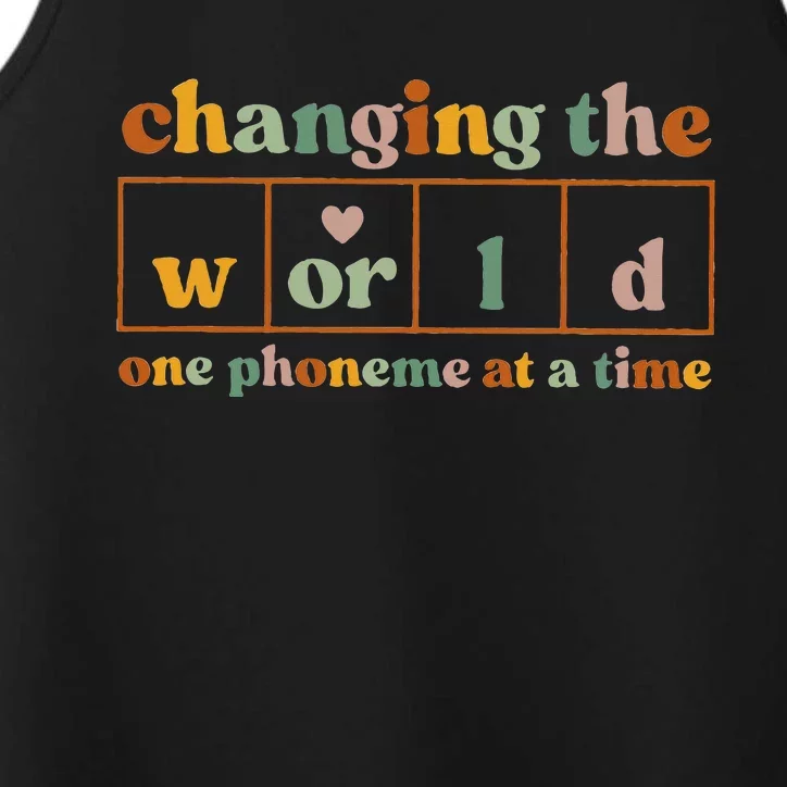 Changing The World One Phoneme At A Time Dyslexia Teacher Performance Tank