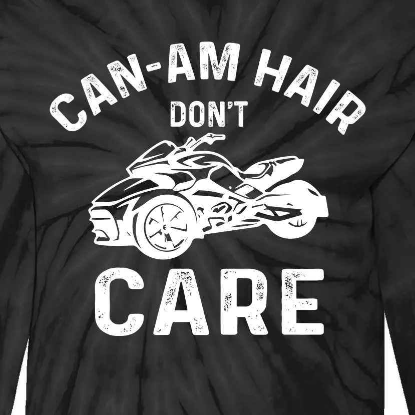 Canam Three Wheels Funny Riding Tie-Dye Long Sleeve Shirt