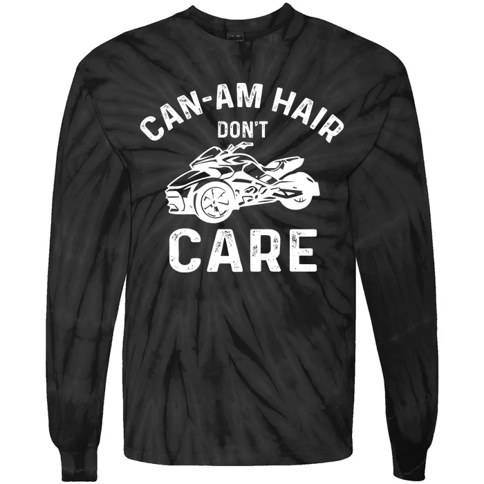 Canam Three Wheels Funny Riding Tie-Dye Long Sleeve Shirt