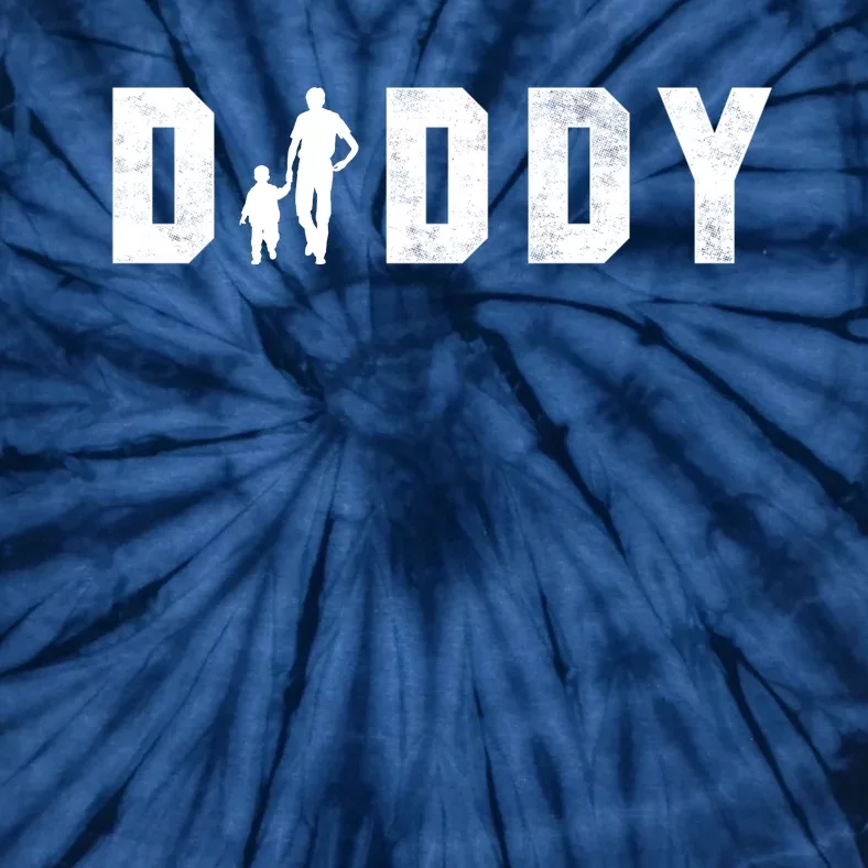 Cute The Word Daddy Gift Tie-Dye T-Shirt