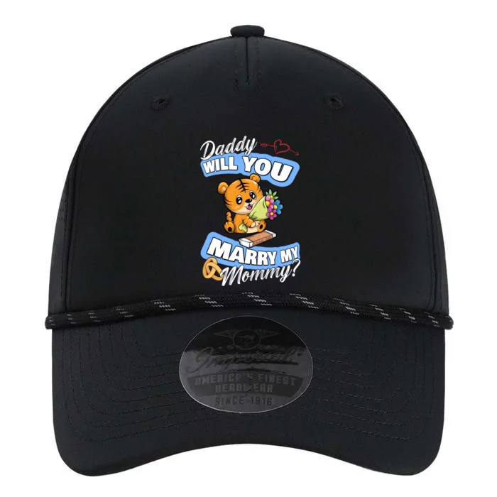 Cute Tiger Wedding Offer Daddy Will You Marry My Mommy Cute Gift Performance The Dyno Cap