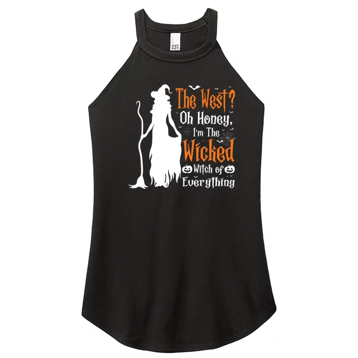 Cute The West Oh Honey Im The Wicked Witch Of Everything Women’s Perfect Tri Rocker Tank