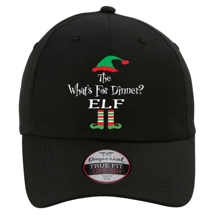 Christmas The WhatS For Dinner Elf Hoody Matching Family Gift The Original Performance Cap