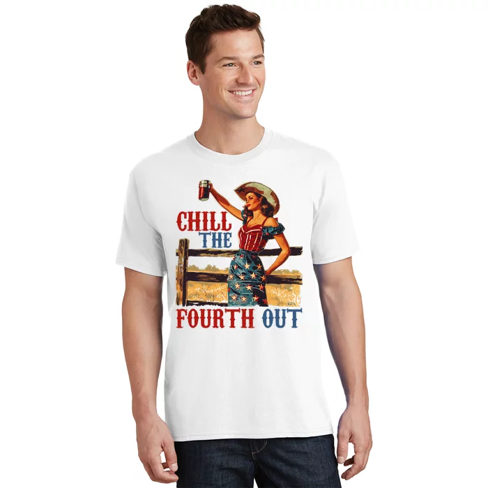 Chill The Women Fourth Out 4th Of July Humor T-Shirt