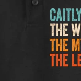 Caitlyn The Woman The Myth The Legend First Name Caitlyn Dry Zone Grid Performance Polo