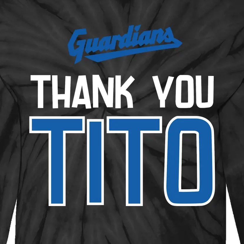 Cleveland Thank You Titoo Tie-Dye Long Sleeve Shirt