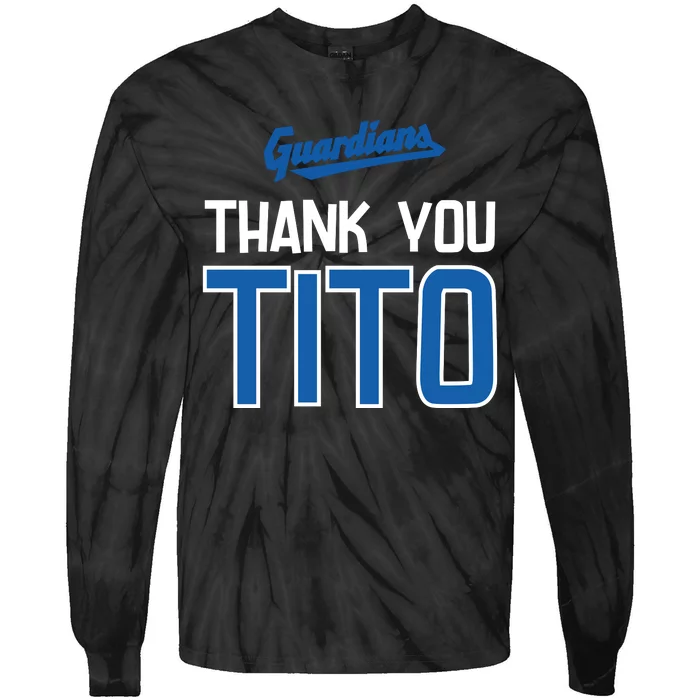 Cleveland Thank You Titoo Tie-Dye Long Sleeve Shirt