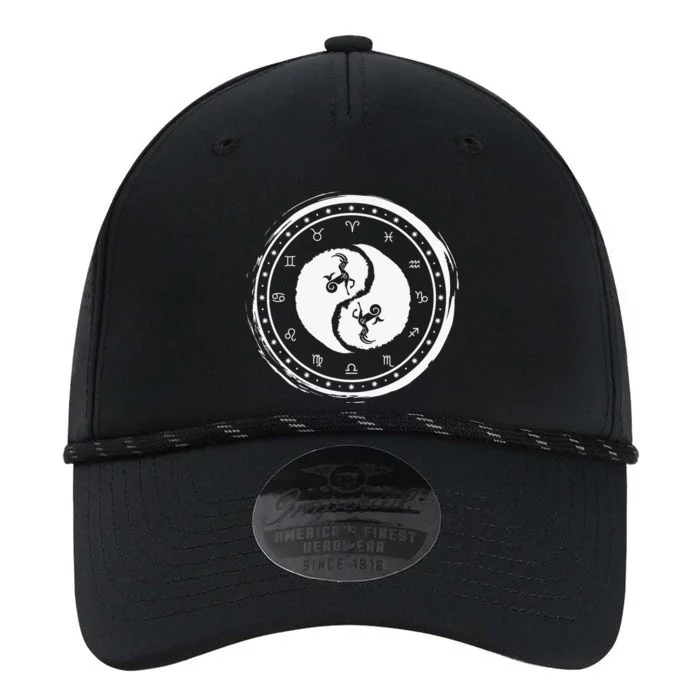 Capricorn Tenth Zodiac Sign Yin Yang Funny Performance The Dyno Cap