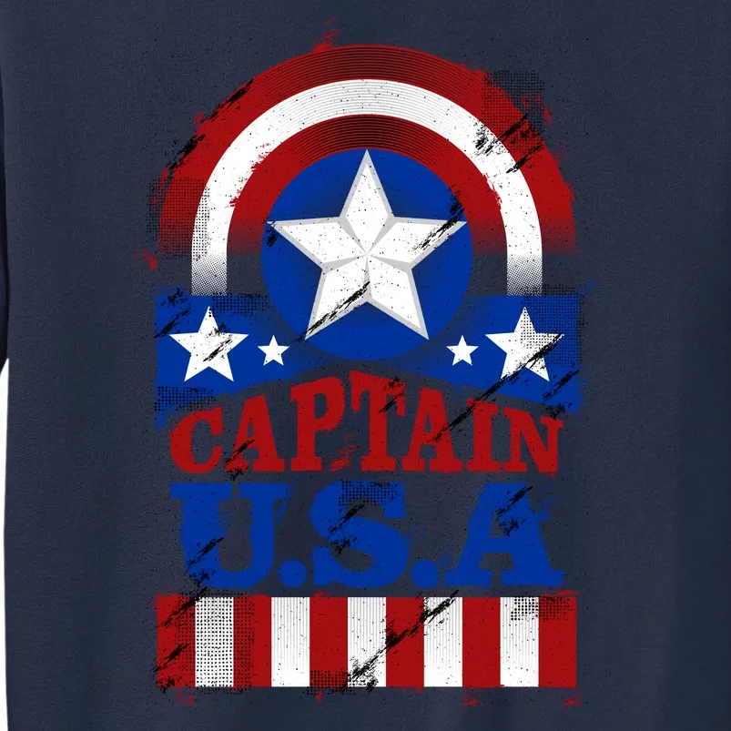 Captain USA American Flag Sweatshirt