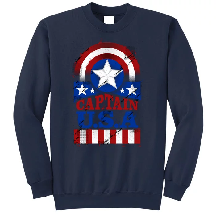 Captain USA American Flag Sweatshirt