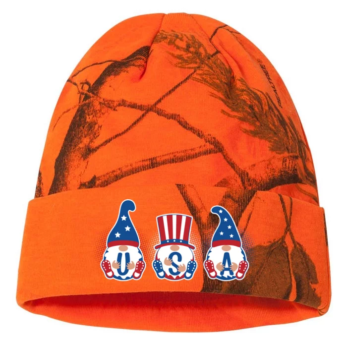 Cute USA American Gnomes Kati - 12in Camo Beanie