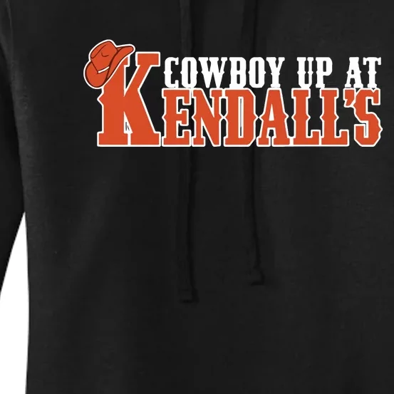 Cowboy Up At KendallS Women's Pullover Hoodie