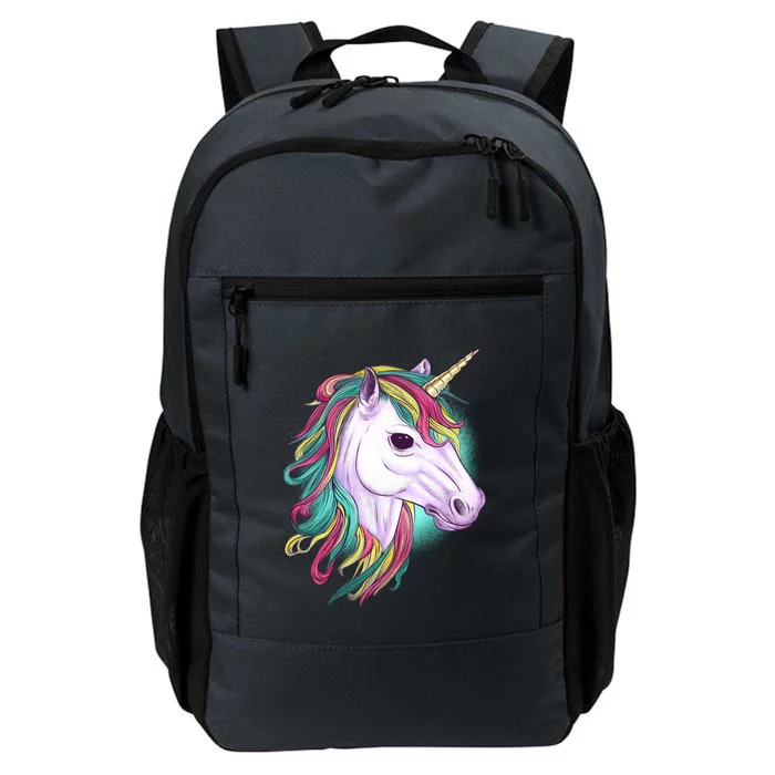 Colorful Unicorn Art Drawing Daily Commute Backpack