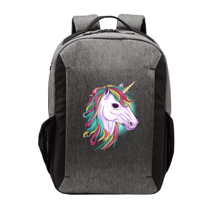 Colorful Unicorn Art Drawing Vector Backpack