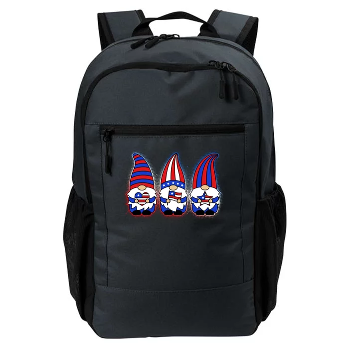 Cute USA American Flag Gnomes Daily Commute Backpack