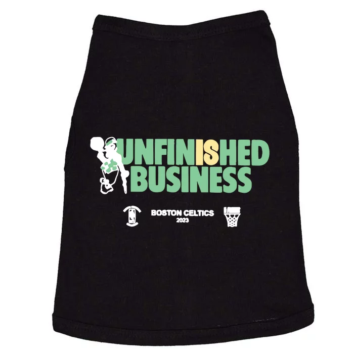 Celtics Unfinished Business Doggie Tank