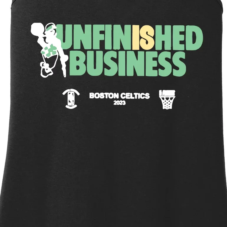 Celtics Unfinished Business Ladies Essential Tank