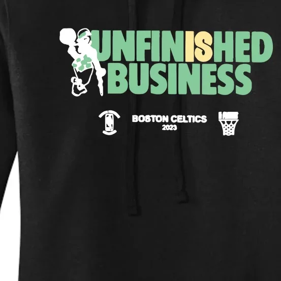 Celtics Unfinished Business Women's Pullover Hoodie