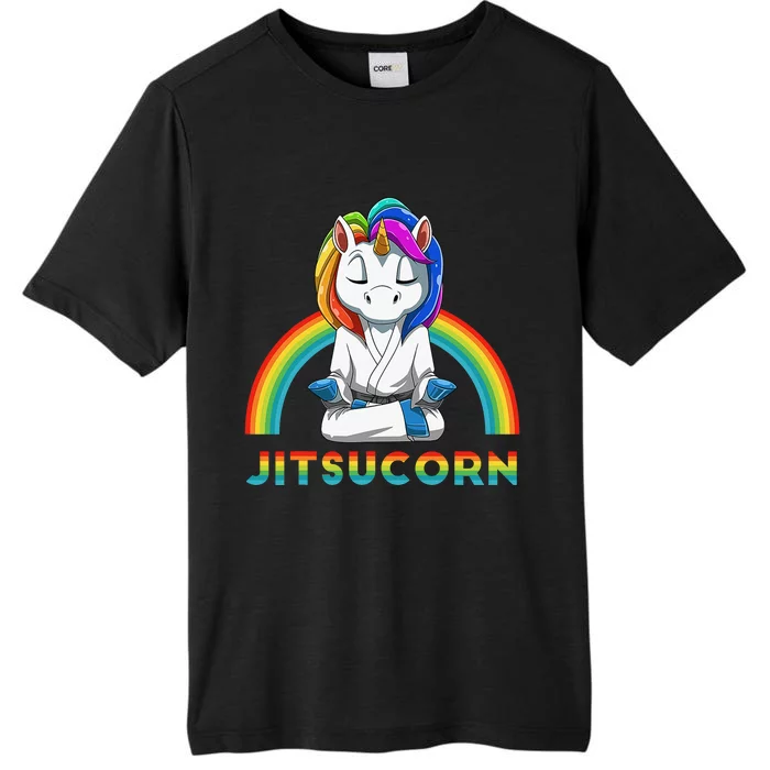 Cute Unicorn Brazilian Jiu-Jitsu MMA BJJ Gift ChromaSoft Performance T-Shirt