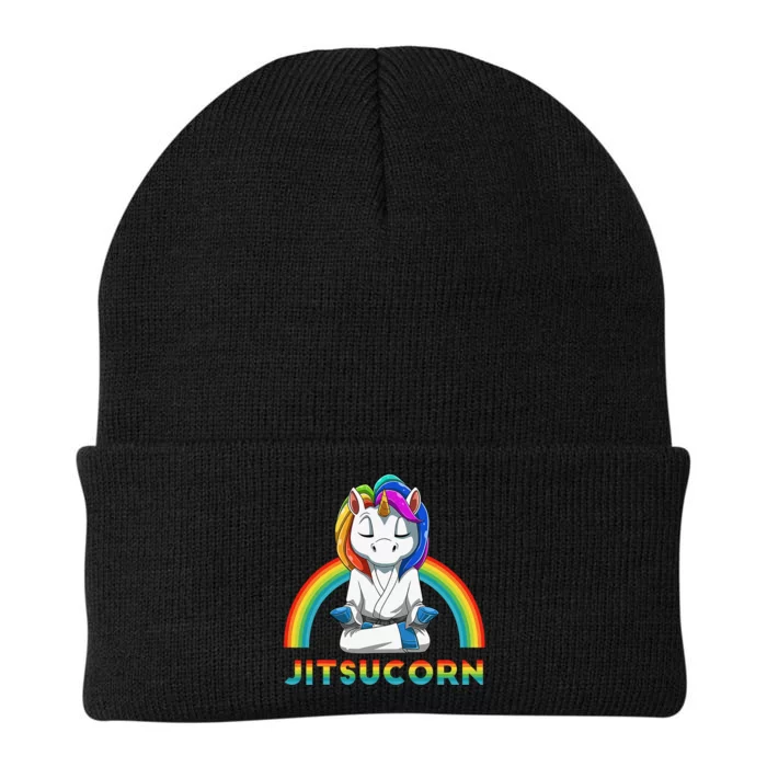 Cute Unicorn Brazilian Jiu-Jitsu MMA BJJ Gift Knit Cap Winter Beanie