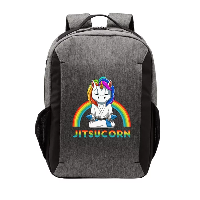 Cute Unicorn Brazilian Jiu-Jitsu MMA BJJ Gift Vector Backpack