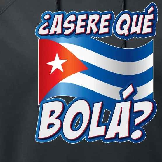 Cuba Asere Que Bola? Performance Fleece Hoodie