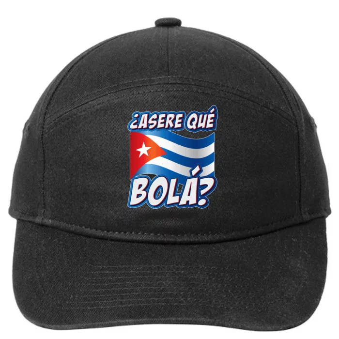 Cuba Asere Que Bola? 7-Panel Snapback Hat