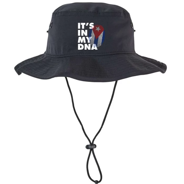 Cuba It's In My DNA Cuban Flag Fingerprint Legacy Cool Fit Booney Bucket Hat