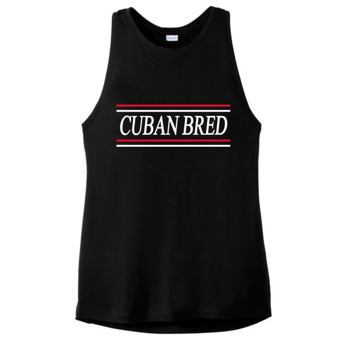 Cuban Bred Ladies Tri-Blend Wicking Tank