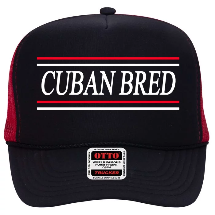 Cuban Bred High Crown Mesh Trucker Hat