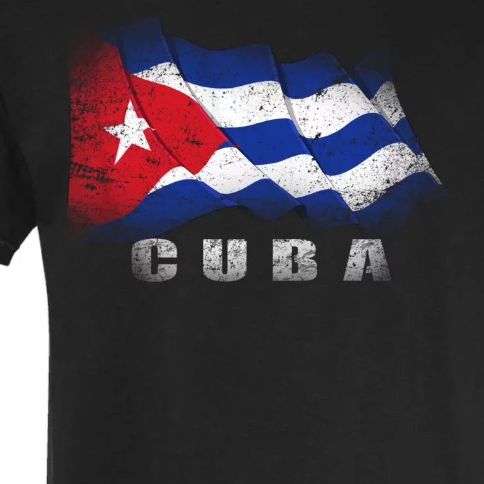 Cuban Flag Cuba Garment-Dyed Heavyweight T-Shirt