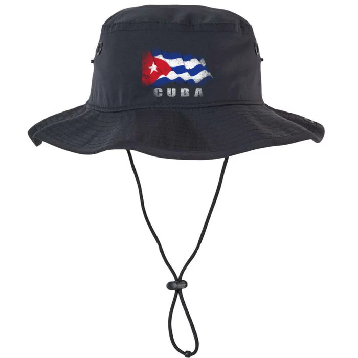 Cuban Flag Cuba Legacy Cool Fit Booney Bucket Hat