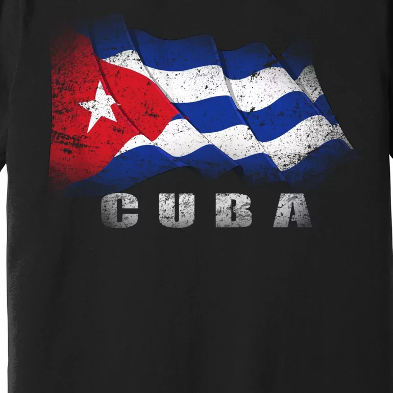 Cuban Flag Cuba Premium T-Shirt