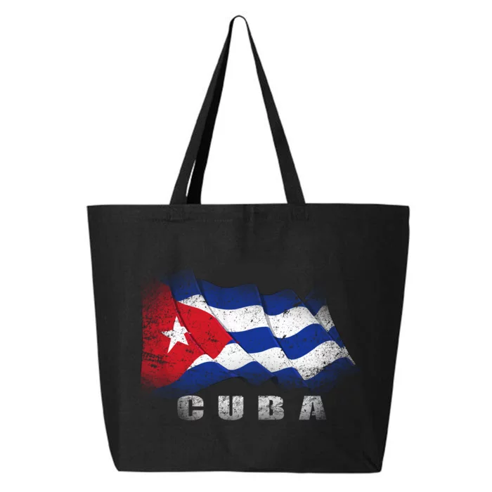 Cuban Flag Cuba 25L Jumbo Tote