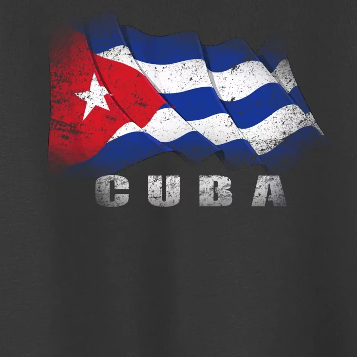 Cuban Flag Cuba Toddler T-Shirt