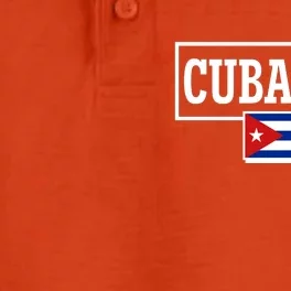 Cubanita Support Cuba Dry Zone Grid Performance Polo