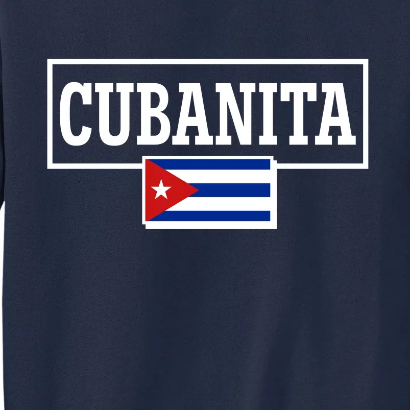 Cubanita Support Cuba Tall Sweatshirt