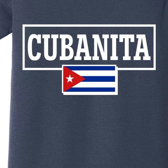 Cubanita Support Cuba Baby Bodysuit