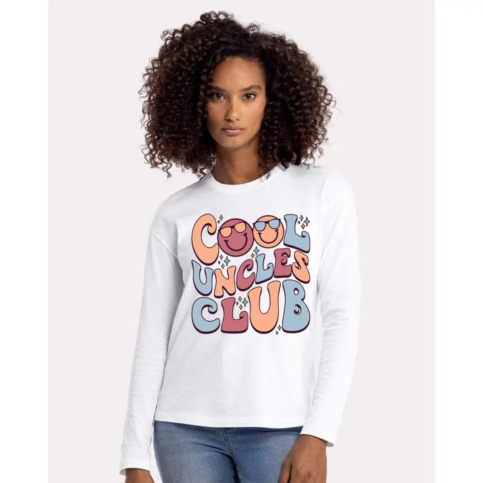 Cool Uncles Club Womens Cotton Relaxed Long Sleeve T-Shirt