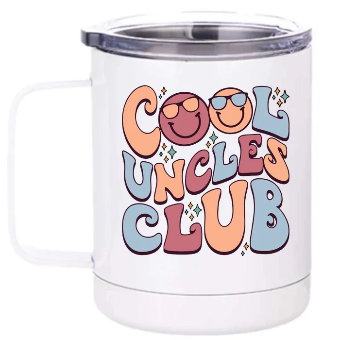 Cool Uncles Club Front & Back 12oz Stainless Steel Tumbler Cup