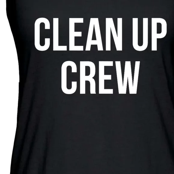 Clean Up Crew Ladies Essential Flowy Tank