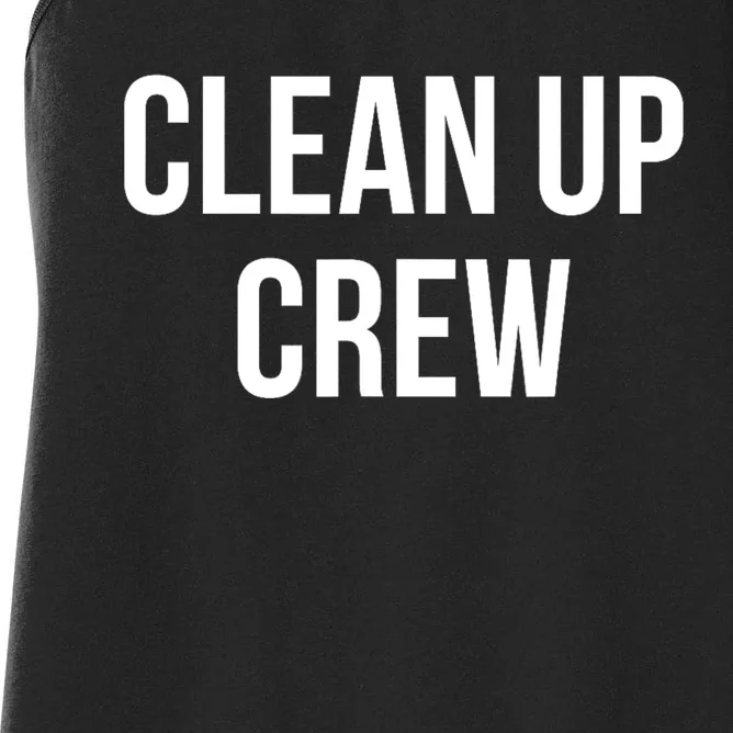 Clean Up Crew Women's Racerback Tank