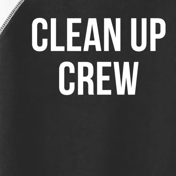 Clean Up Crew Toddler Fine Jersey T-Shirt