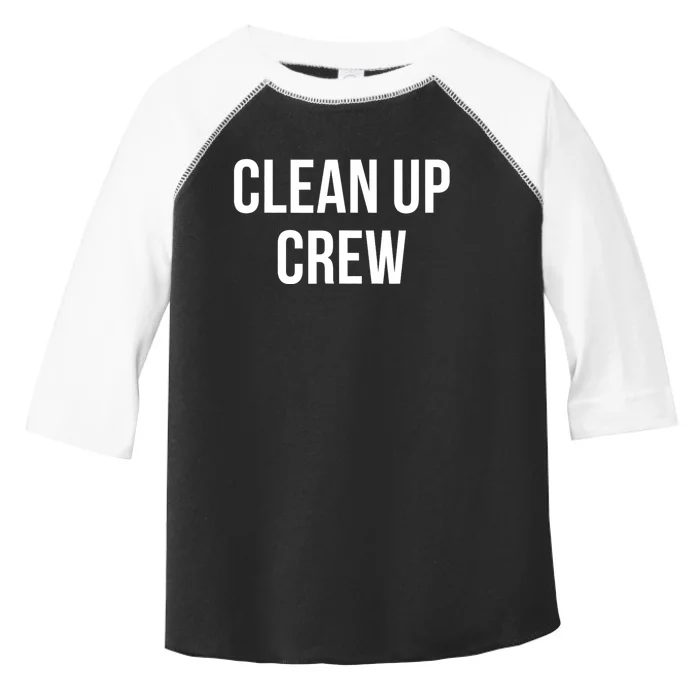 Clean Up Crew Toddler Fine Jersey T-Shirt