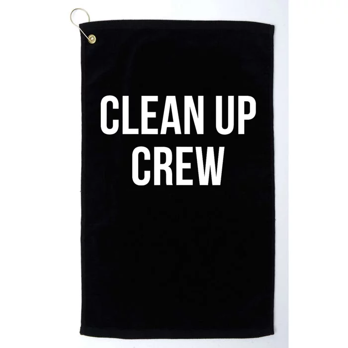 Clean Up Crew Platinum Collection Golf Towel