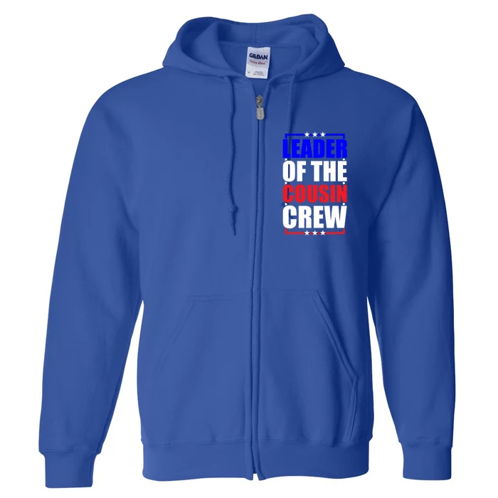 Cousin Usa Cousin Crew American Meaningful Gift Full Zip Hoodie