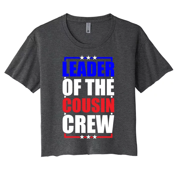 Cousin Usa Cousin Crew American Meaningful Gift Women's Crop Top Tee