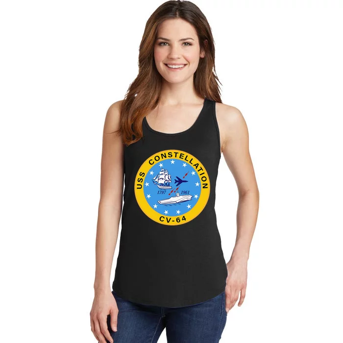 CV-64 USS Constellation U.S. Aircraft Carrier Ladies Essential Tank