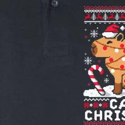 Capy Ugly Christmas Sweater Capybara Lover Christmas Softstyle Adult Sport Polo